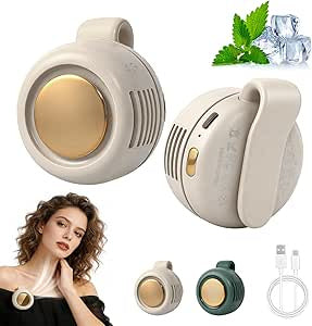 Mini Ventilador de Cuello con Clip