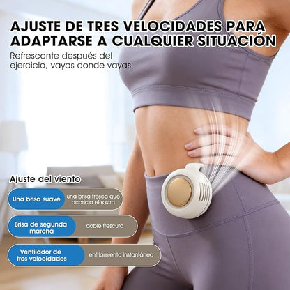 Mini Ventilador de Cuello con Clip